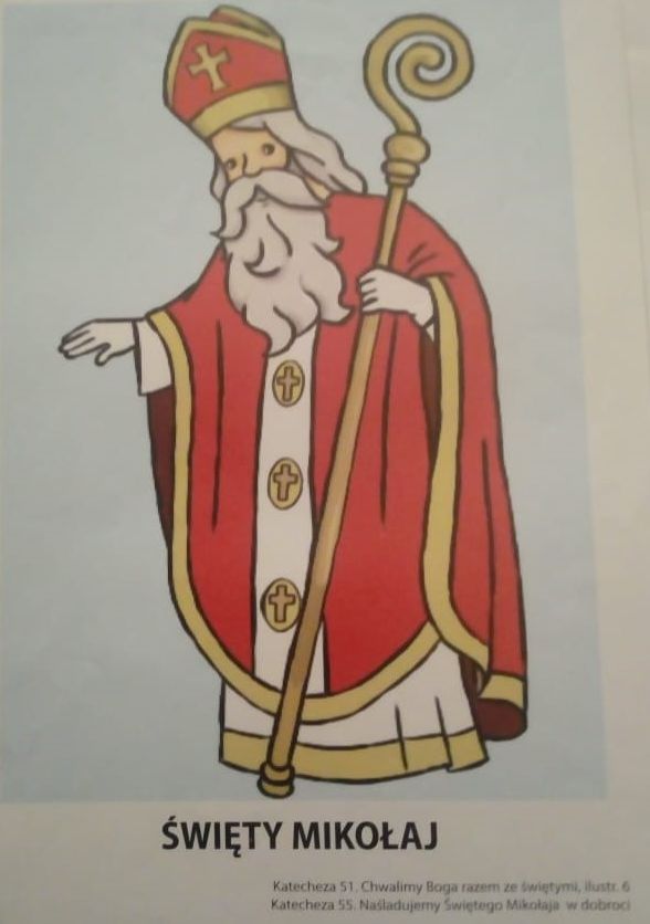 Zdjęcie przedstawia biskupa Mikołaja.